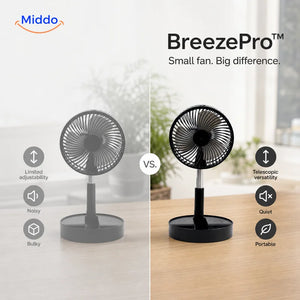 BreezePro™ vs regular fan