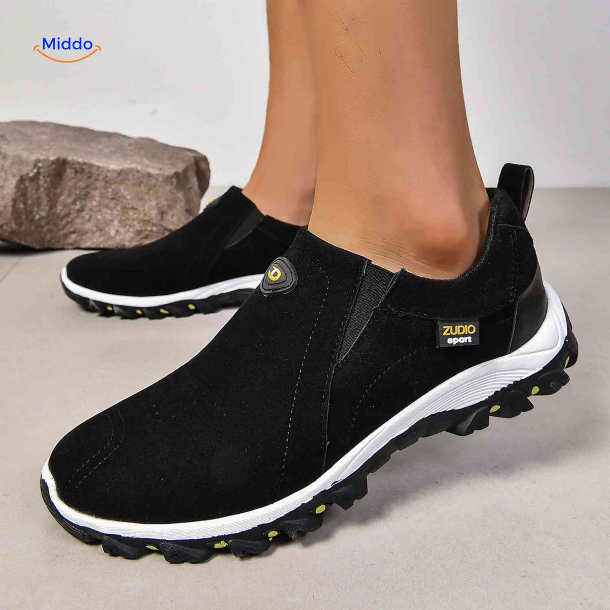 black Stridex Men's Shoes lifestyle view image 17