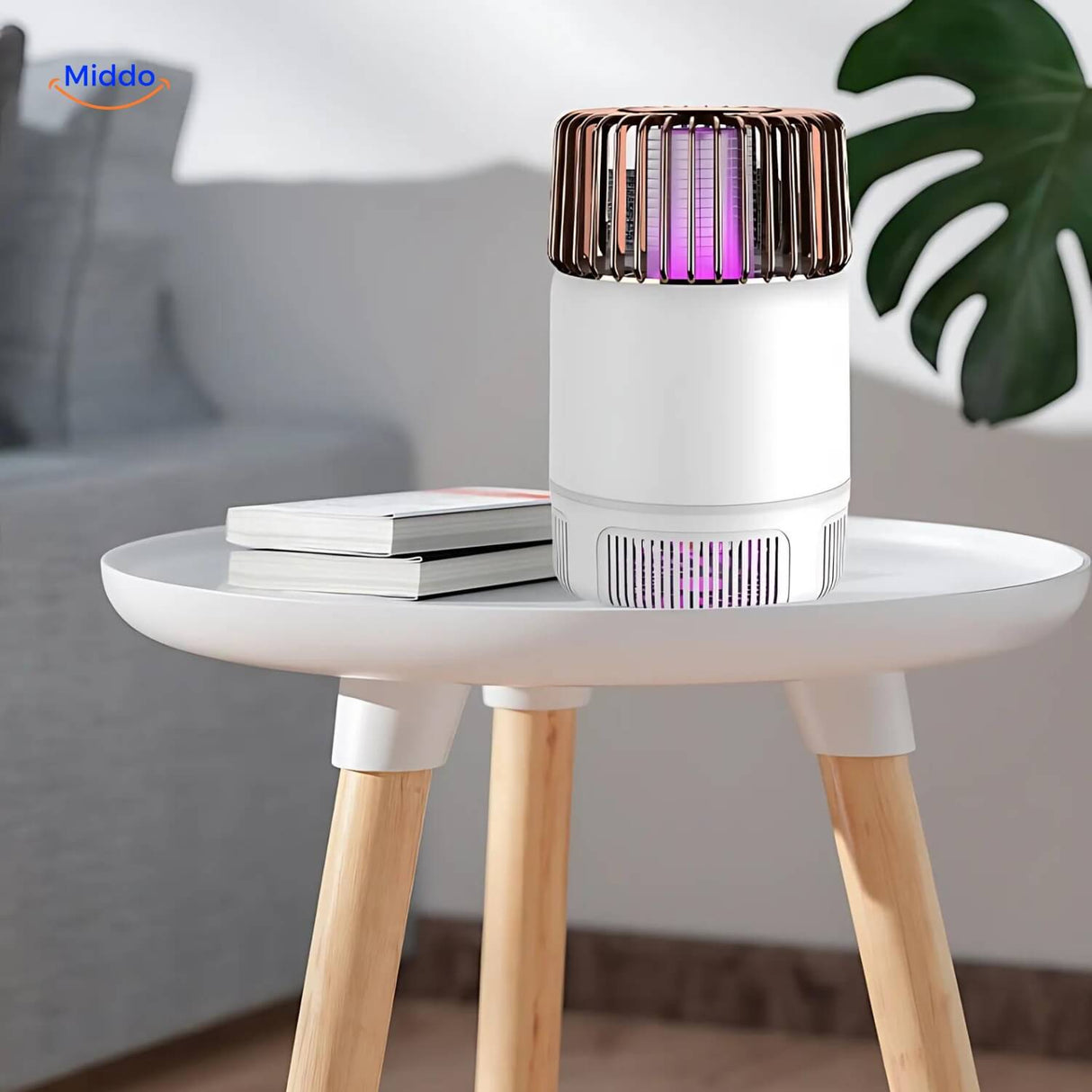 BuzzAway electric mosquito killer lamp full product view.