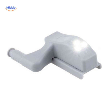 Cabintra LED cabinet light shines bright white light for full cabinet visibility.