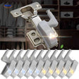 Cabintra LED cabinet light with automatic hinge sensor trigger mechanism.