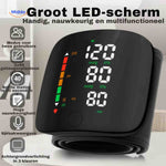 Cardiowrist monitor with extra large LED display for clear visibility