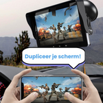 CarPlay and MirrorLink compatibility for both Apple and Android devices.