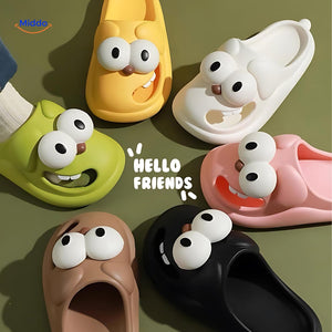BigEye™ Cartoon Dog Slippers | Cute, Cozy & Comfortable
