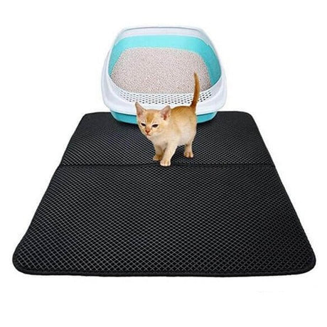 High-quality cat litter mat material and durable construction