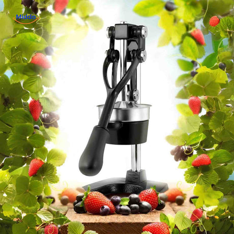 Citripress manual fruit press designed for lemons, oranges, and citrus fruit.
