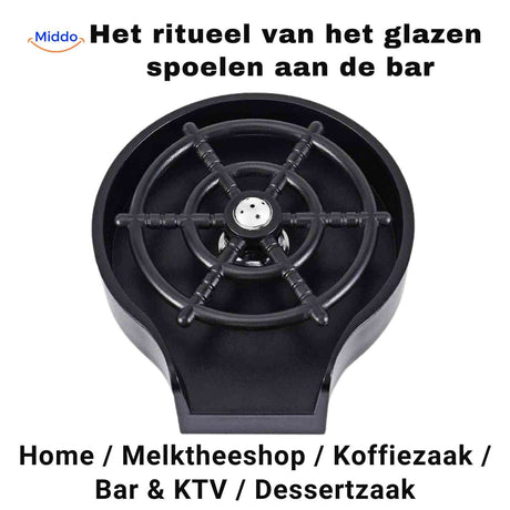 CleanTap bar glass rinser