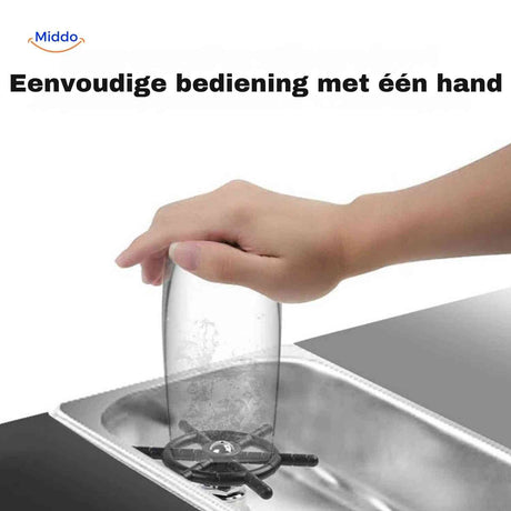 CleanTap one-handed operation
