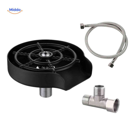 CleanTap glass rinser with T-connector