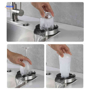 CleanTap kitchen glass rinser product view