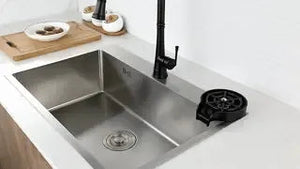 CleanTap rinse station beside a kitchen sink
