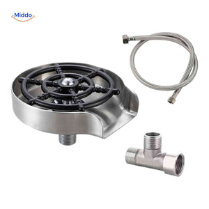 CleanTap stainless steel glass rinser product view