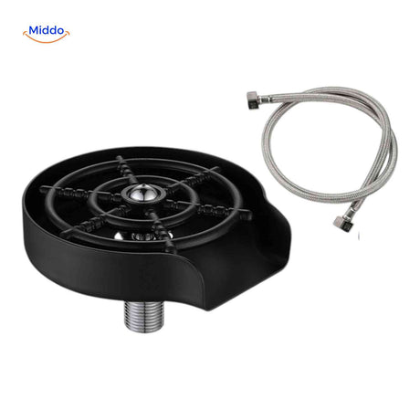 CleanTap stainless steel rinser with connection