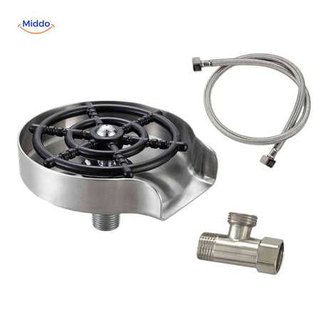 CleanTap stainless steel rinse system with hose