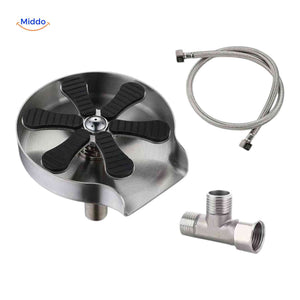 CleanTap stainless steel rinse unit with hose