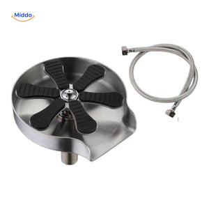 CleanTap stainless steel rinse unit