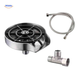 CleanTap black glass rinser