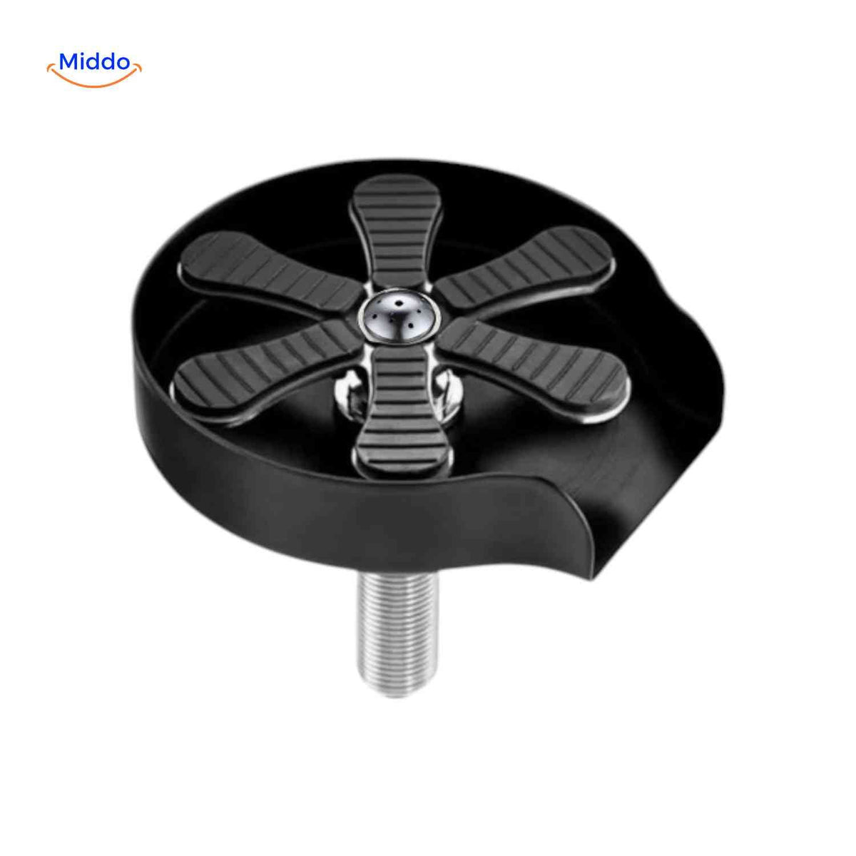 CleanTap black glass spray rinser