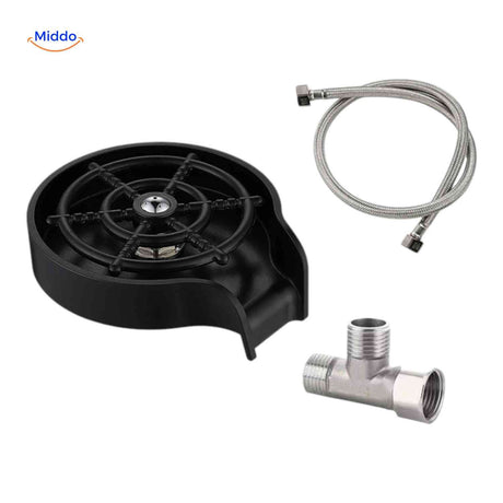 CleanTap black sink rinse unit