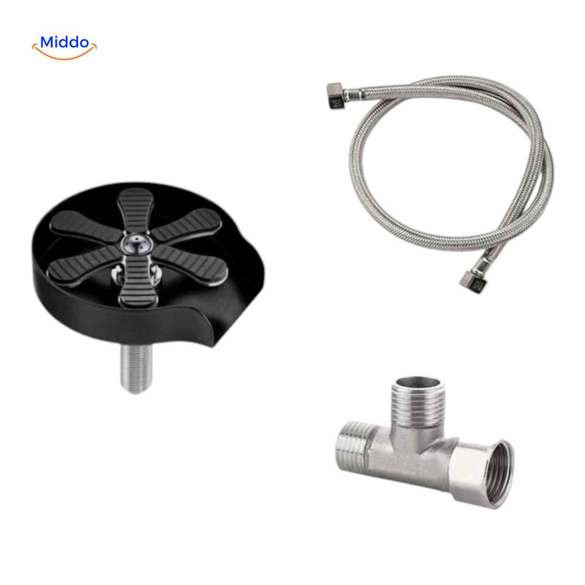 CleanTap black water-pressure rinser