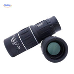 Night vision monocular with clear magnification lens for sharp optical performance.