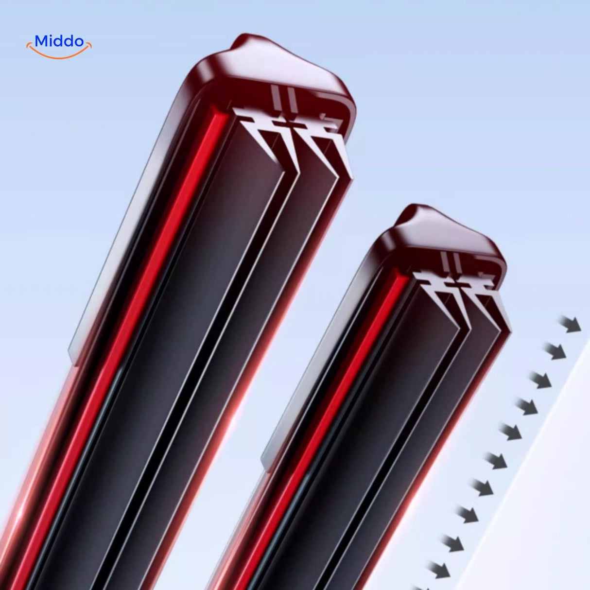 ClearGlide windshield wiper blade with advanced engineering and optimized design.