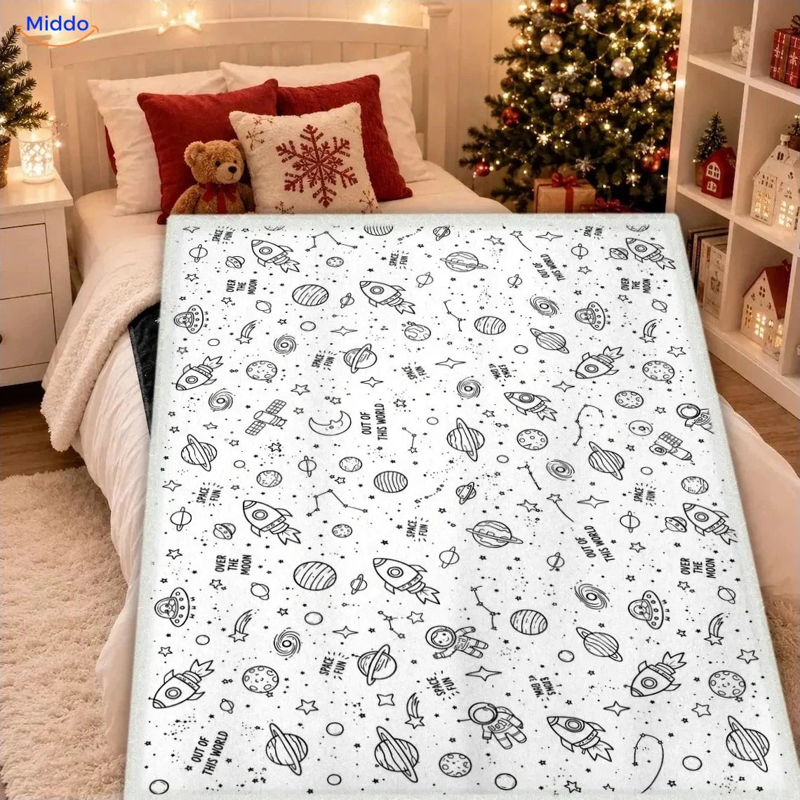 ColorFlow coloring blanket - Space Adventure