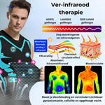 PowerVest infrared therapy technology supports muscle recovery and warmth.