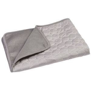 Brown small cooling mat perfect for compact pet spaces.