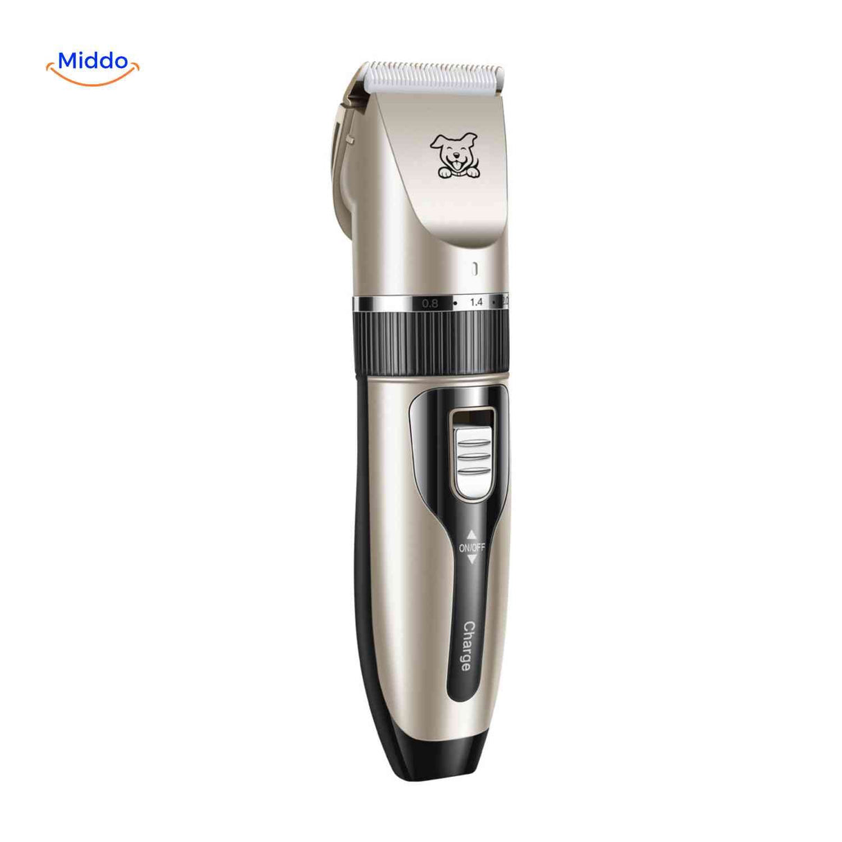 Cordless FurEase pet grooming trimmer with precision blade technology.