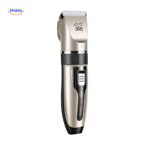 Cordless FurEase pet grooming trimmer with precision blade technology.