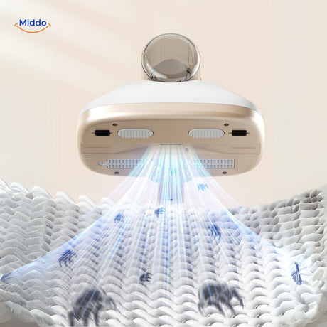 MopVac Pro cordless vacuum designed for effective dust and mite removal.