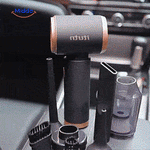 Animated demo showcasing the cordless vacuum's cleaning performance.