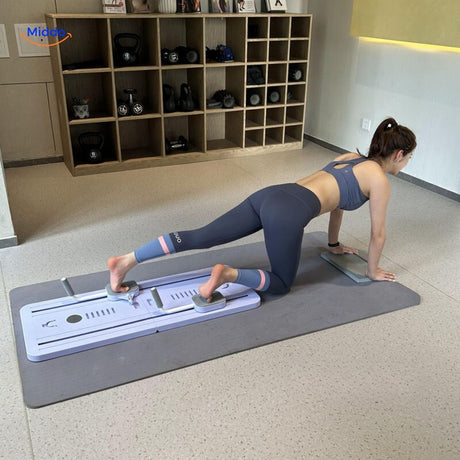 CoreFlex Pro core stability exercise position and proper form demonstration.