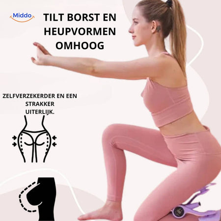 CoreMaster benefits summary highlighting stronger core, toned glutes, and improved support.