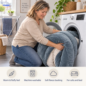 CozyFleece – Washing the blanket in the washing machine