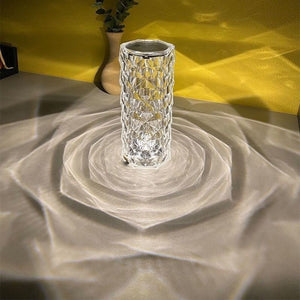Krystal™ Crystal Table Lamp | 16 RGB Colors & Touch Control