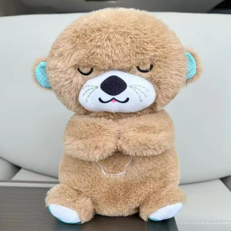 CuddleBuddy baby comfort plush sleep soother displayed for size and appearance reference.