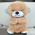 CuddleBuddy baby comfort plush sleep soother displayed for size and appearance reference.