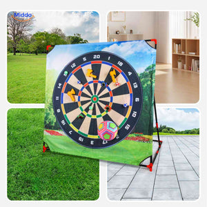Dartboard outdoor shooting game toy for kids active entertainment.