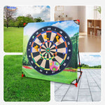 Dartboard outdoor shooting game toy for kids active entertainment.