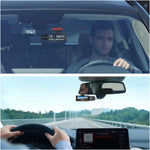 Easy installation guide shows simple setup process for dashboard camera mounting.