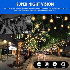 Super night vision mode captures high-quality footage in complete darkness.