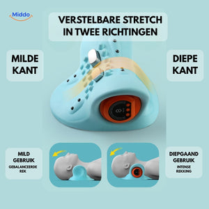 Neck massage pillow providing deep muscle relaxation and tension relief.