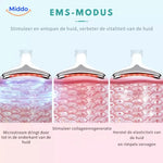 DermaLift Pro EMS mode stimulates collagen regeneration for improved skin firmness.
