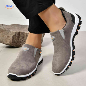gray Stridex Men's Shoes close-up image 5