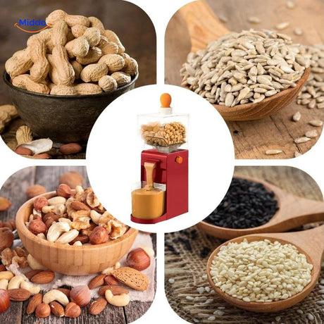 Various peanut types that work with the electric butter maker.