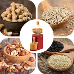 Various peanut types that work with the electric butter maker.