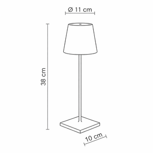LED lamp features and specifications infographic for purchasing reference.