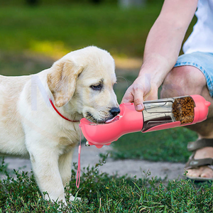 Furry Feeder™ 5-in-1 Dog Water Bottle | Water, Food & Waste In One